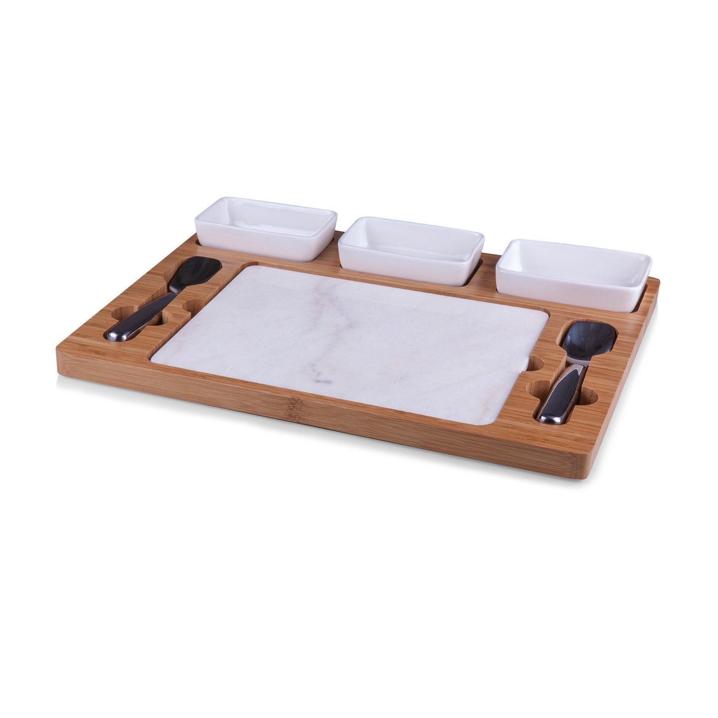 Picnic Time Parlor Ice Cream Mixing Set - Set of 2