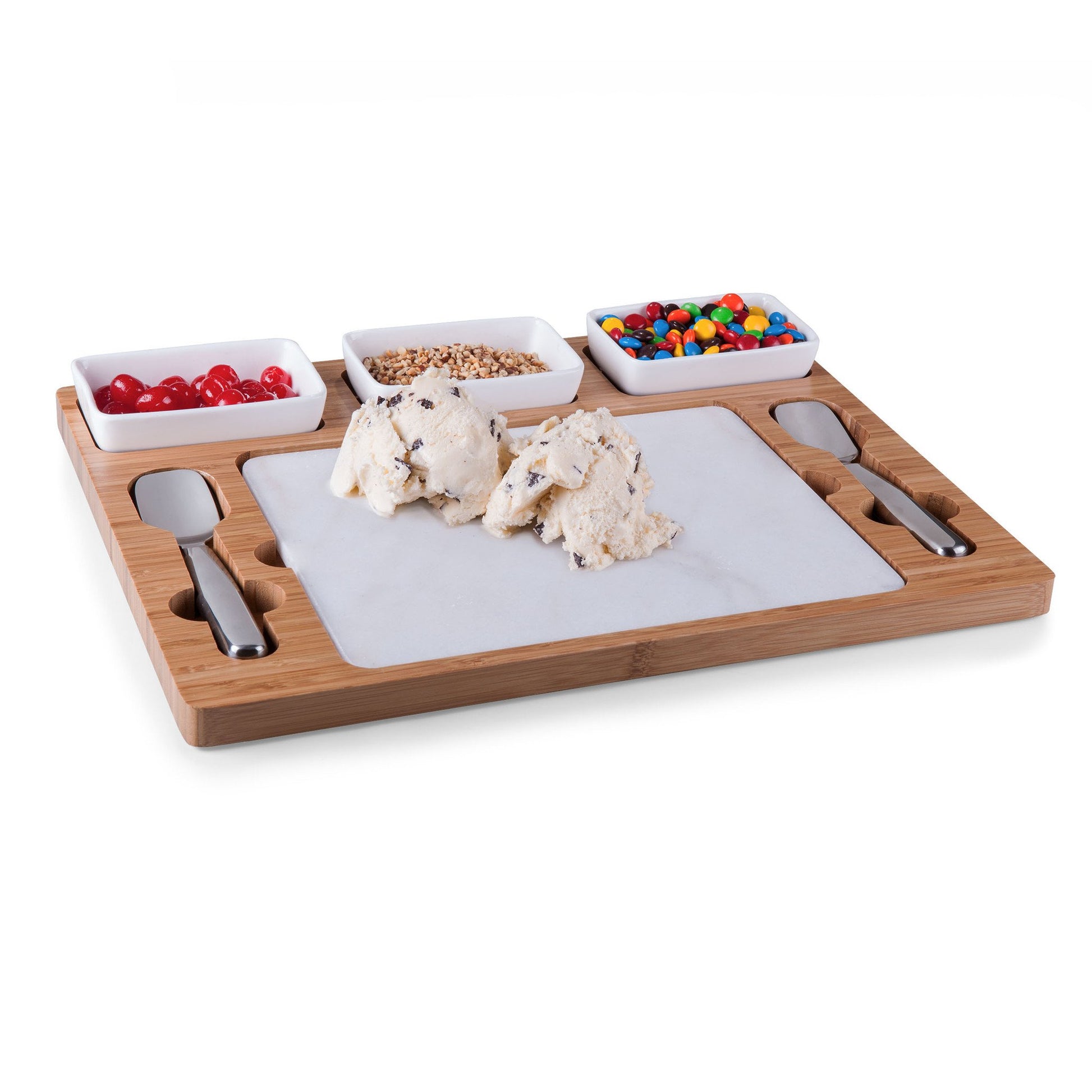 Picnic Time Parlor Ice Cream Mixing Set - Set of 2