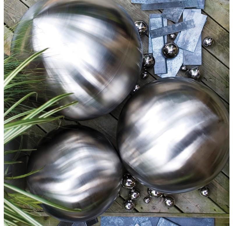 Gold Leaf Design Group Stainless Sphere Brushed
