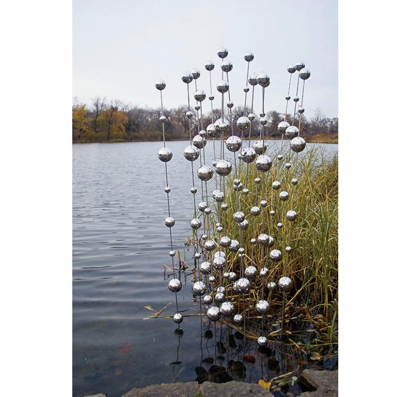 Gold Leaf Design Group Stainless Steel Ball Sway - Set Of 6