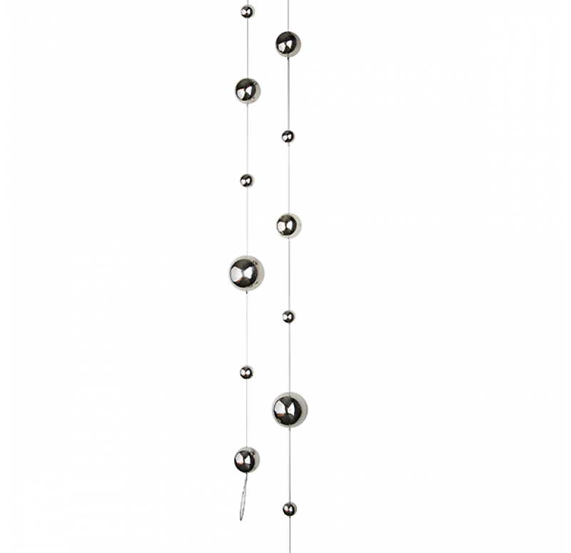 Gold Leaf Design Group Stainless Steel Ball Chain - Set Of 6