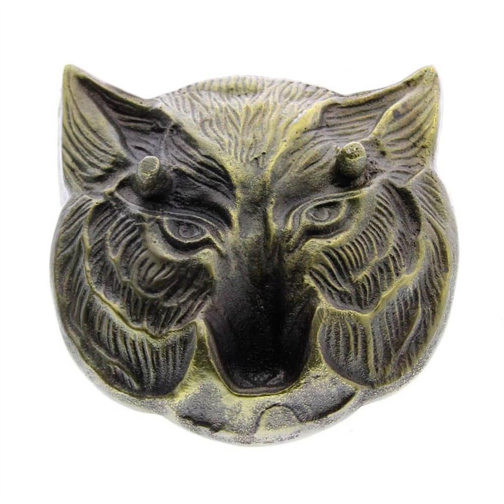 HomArt Fox Cast Metal Dish - Antique Brass - Set of 4