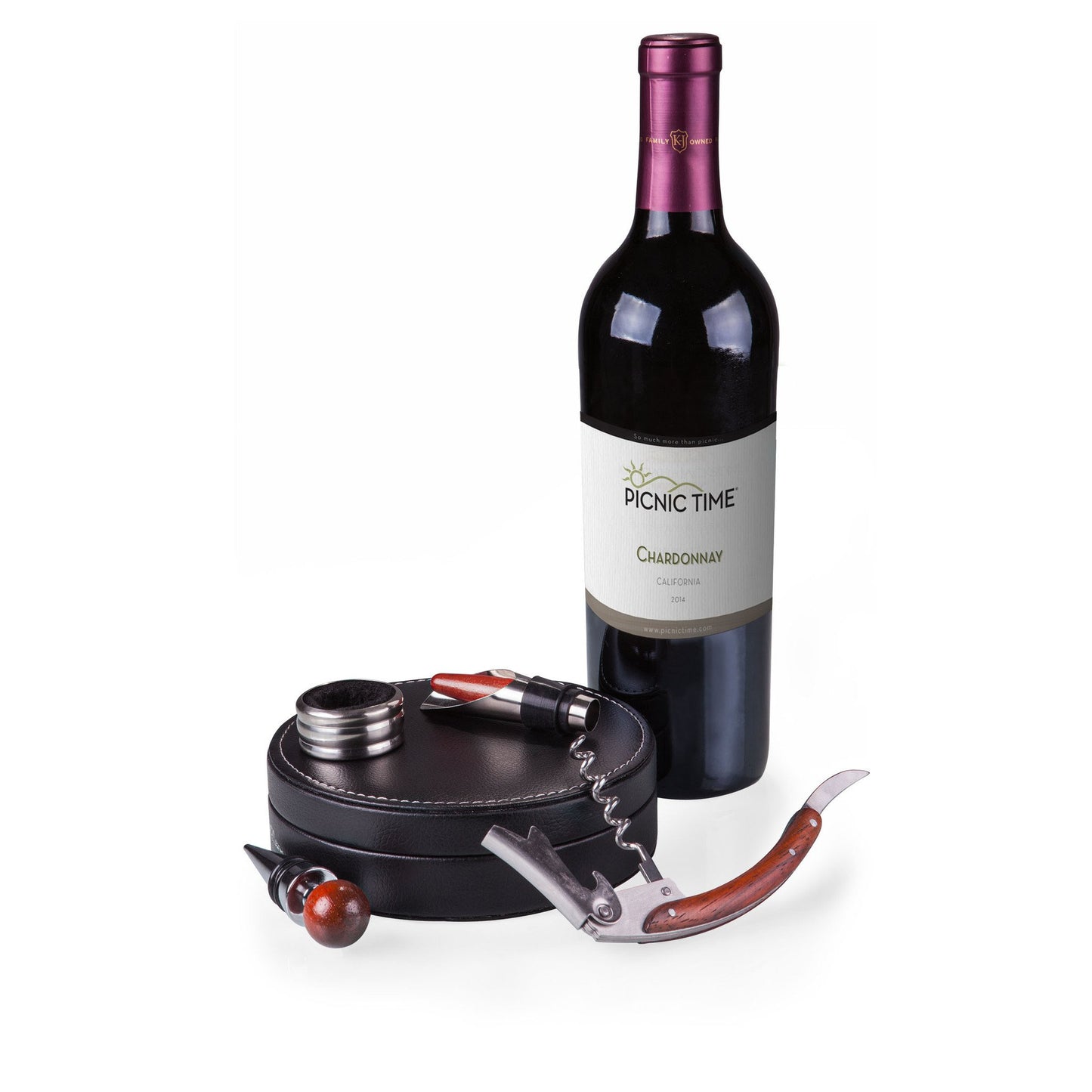 Picnic Time Chablis Wine Accessories Set - Set of 4