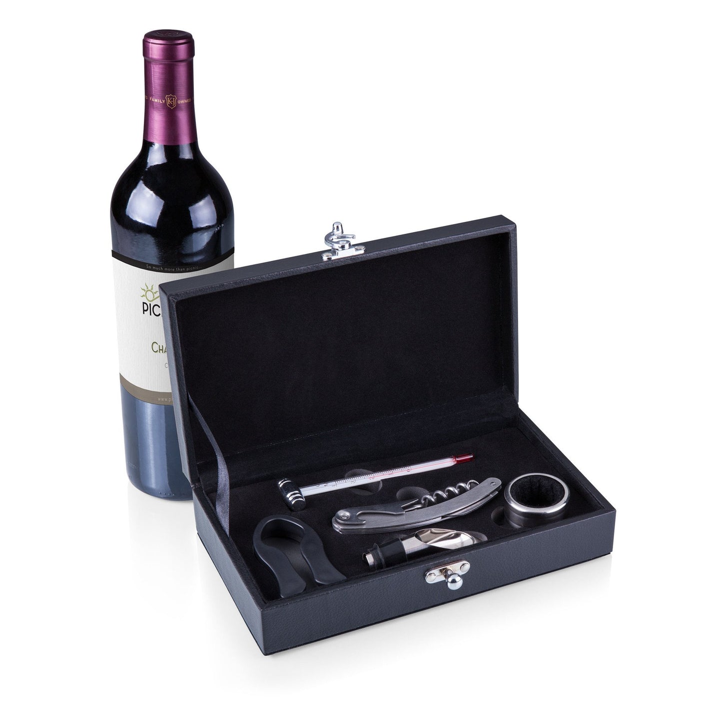 Picnic Time Syrah Wine Accessories Set - Set of 4