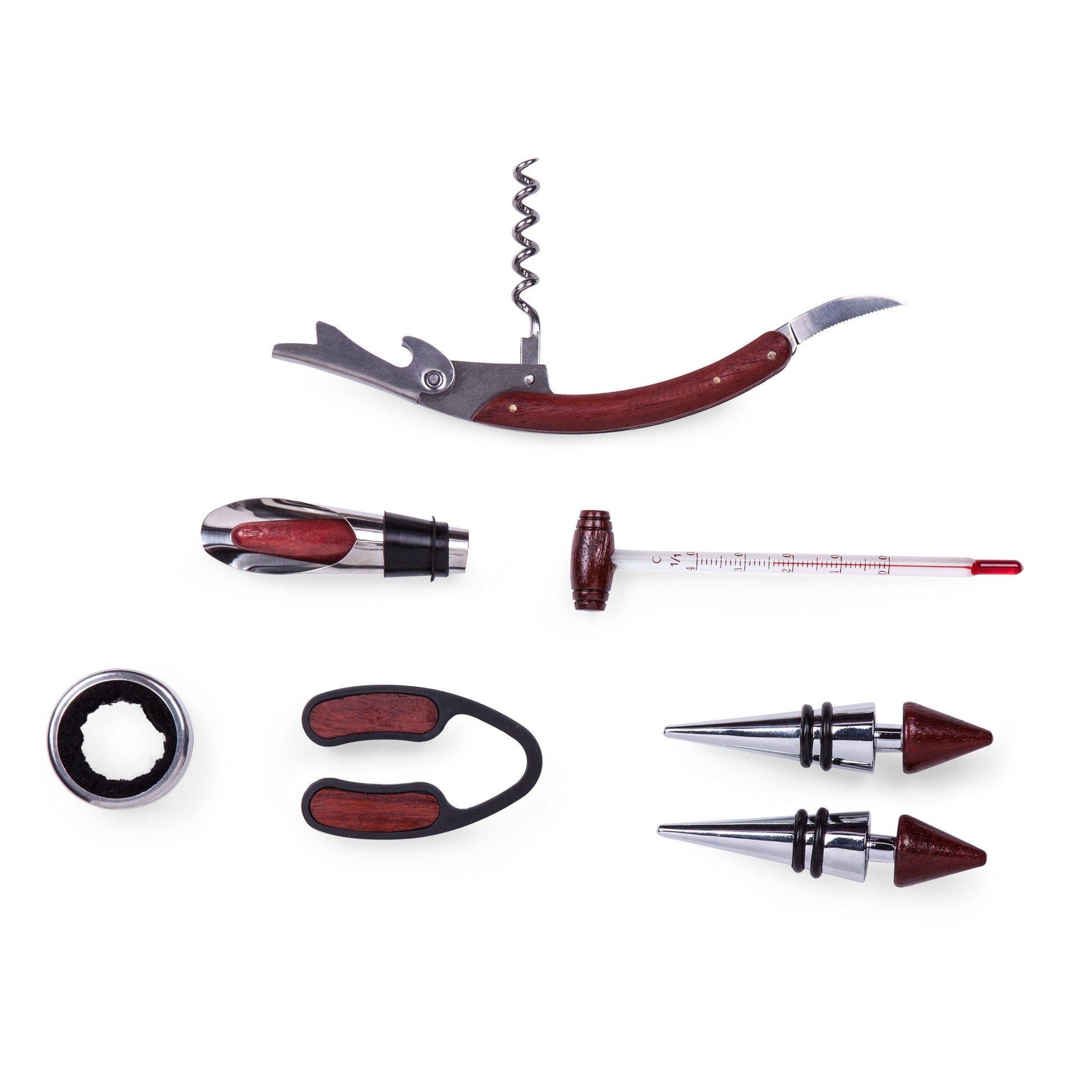 Picnic Time Grenache Wine Accessories Set - Set of 2