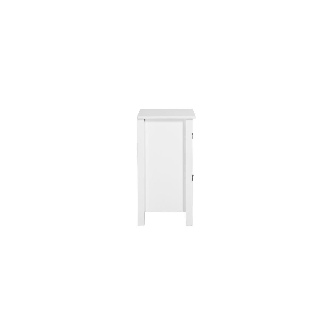 Manhattan Comfort Modern Country 1-Drawer Sullivan Nightstand