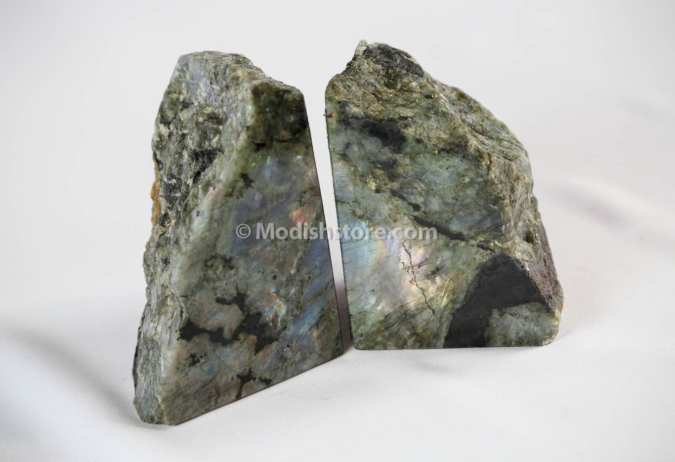 Roost Labradorite Bookends