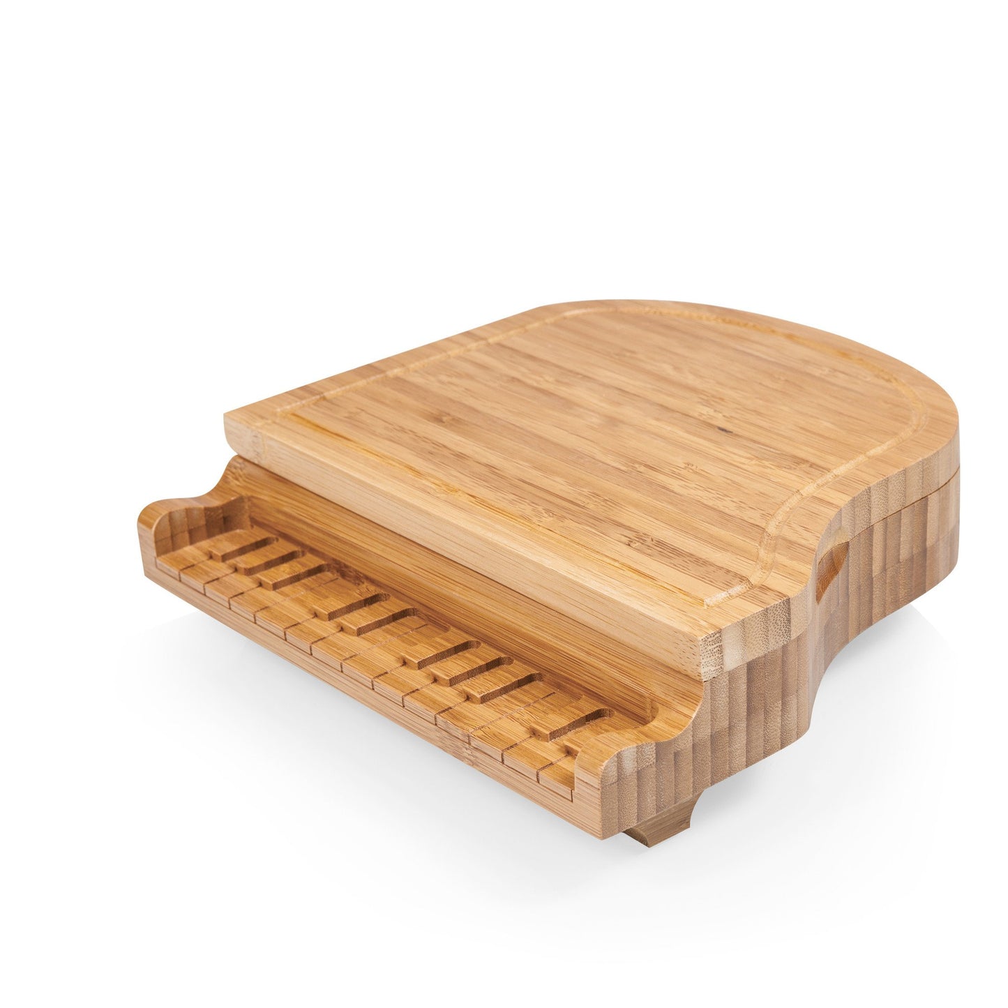 Picnic Time Piano Cheese Board and Tools Set - Set of 2