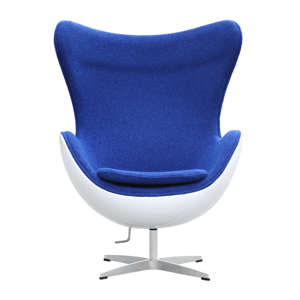 Fine Mod Imports Fiesta Fiberglass Chair In Wool