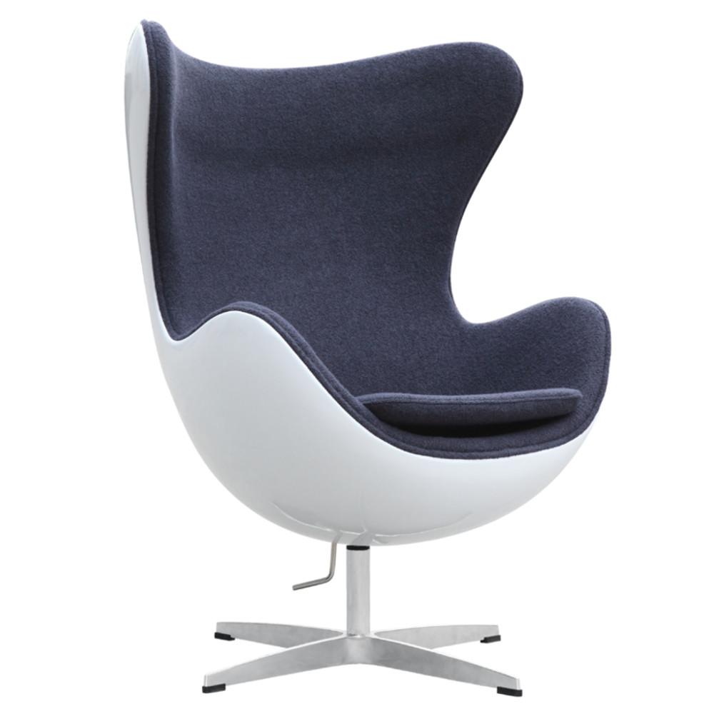 Fine Mod Imports Fiesta Fiberglass Chair In Wool