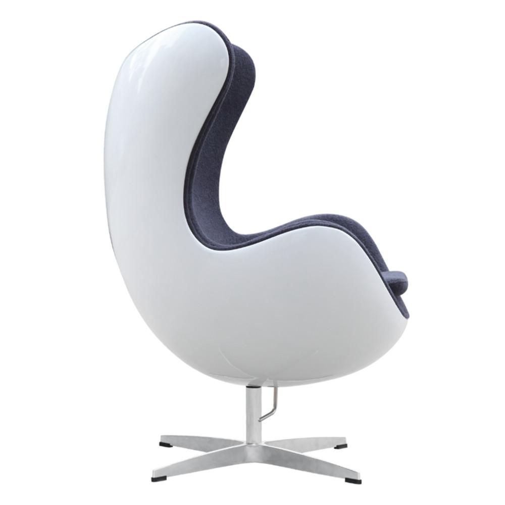 Fine Mod Imports Fiesta Fiberglass Chair In Wool