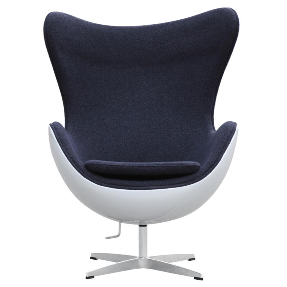 Fine Mod Imports Fiesta Fiberglass Chair In Wool