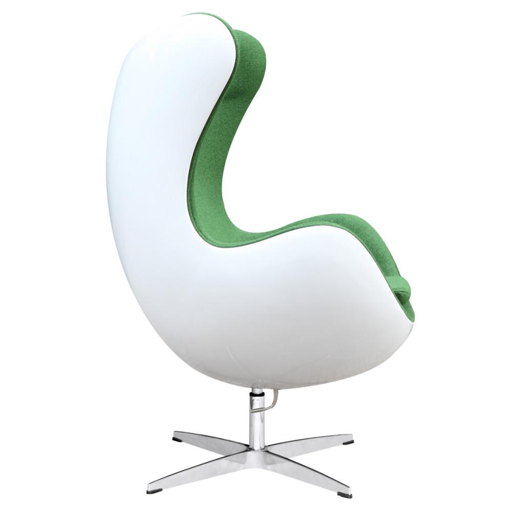 Fine Mod Imports Fiesta Fiberglass Chair In Wool