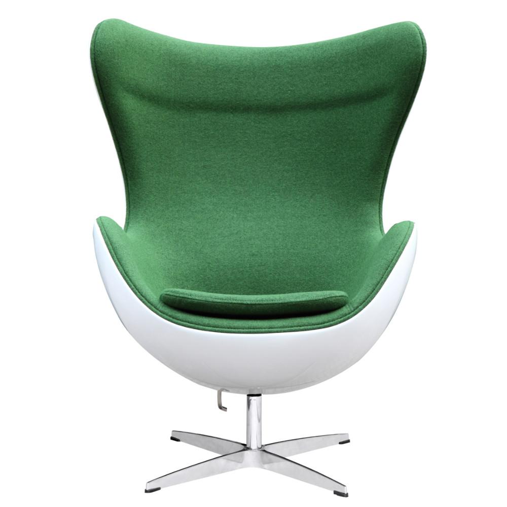Fine Mod Imports Fiesta Fiberglass Chair In Wool