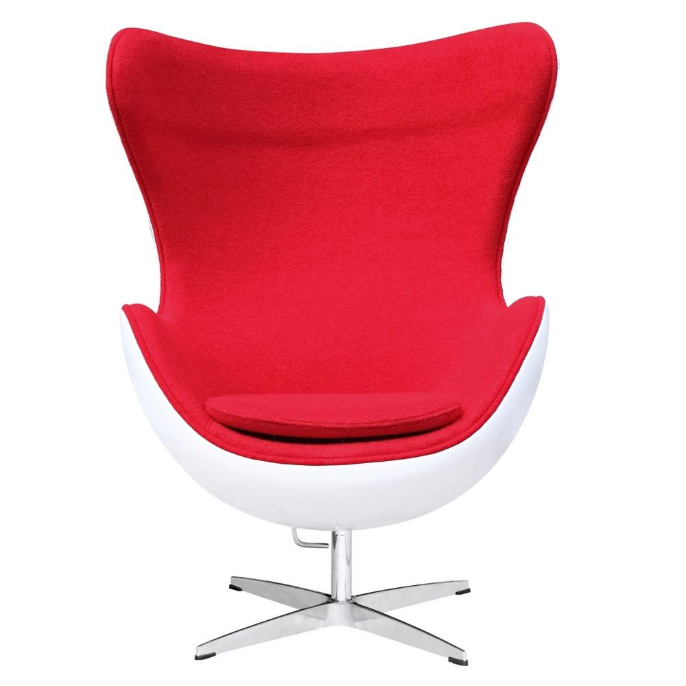 Fine Mod Imports Fiesta Fiberglass Chair In Wool