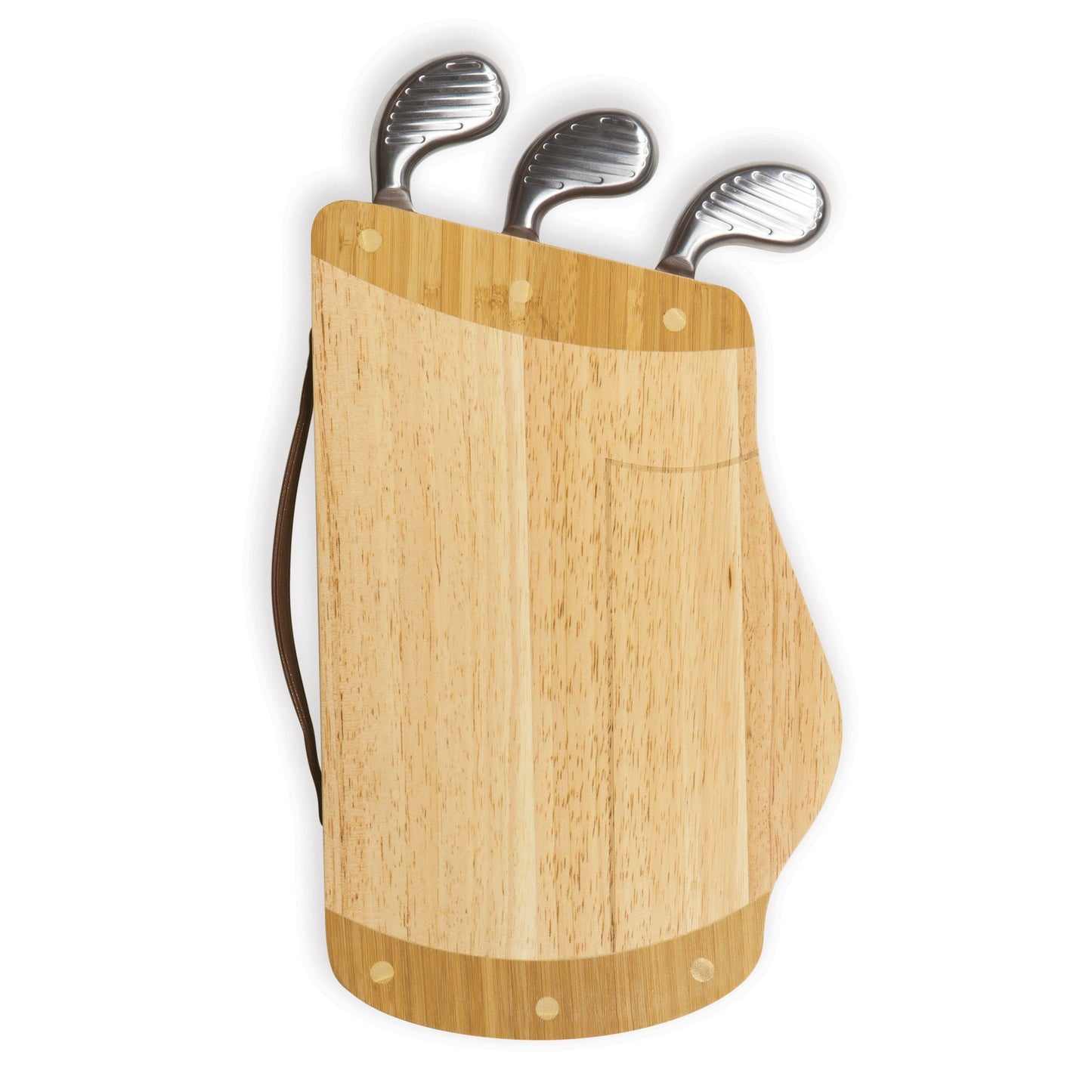 Picnic Time Caddy Cheese Board and Tools Set - Set of 2