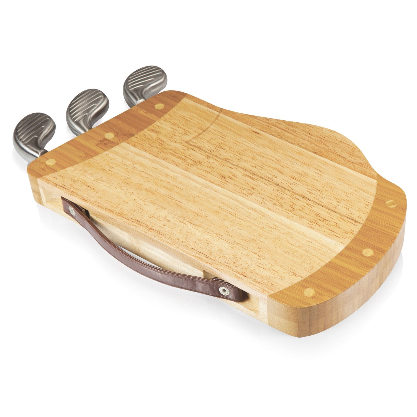 Picnic Time Caddy Cheese Board and Tools Set - Set of 2