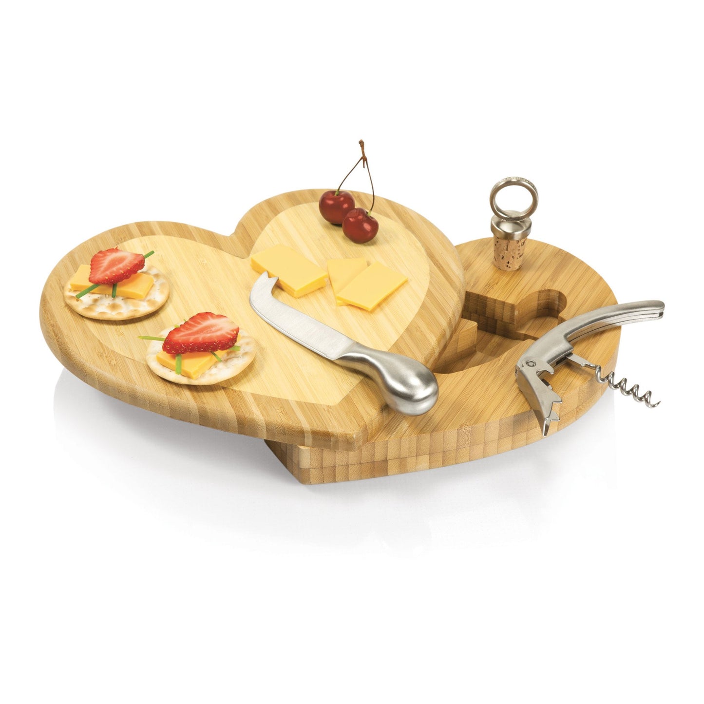 Picnic Time Heart Cutting Board - Set of 2
