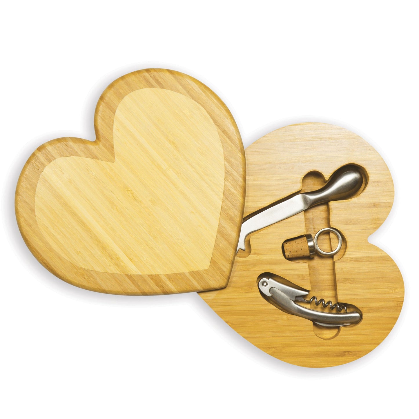 Picnic Time Heart Cutting Board - Set of 2