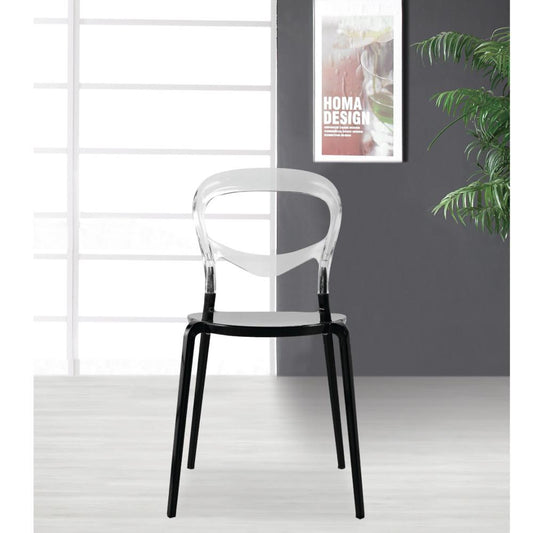 Fine Mod Imports Evo Acrylic Dining Side Chair