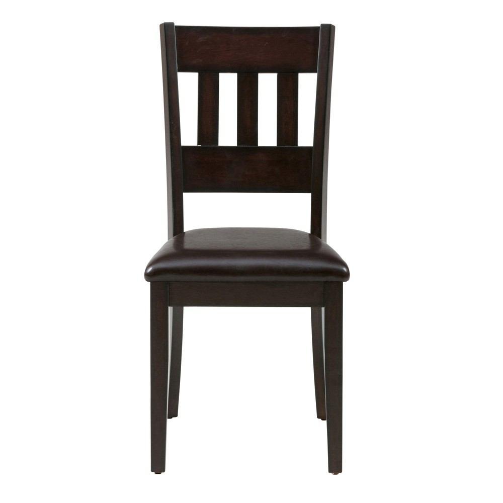 Jofran Dark Rustic Prairie 5-Pack Table and 4 Chairs