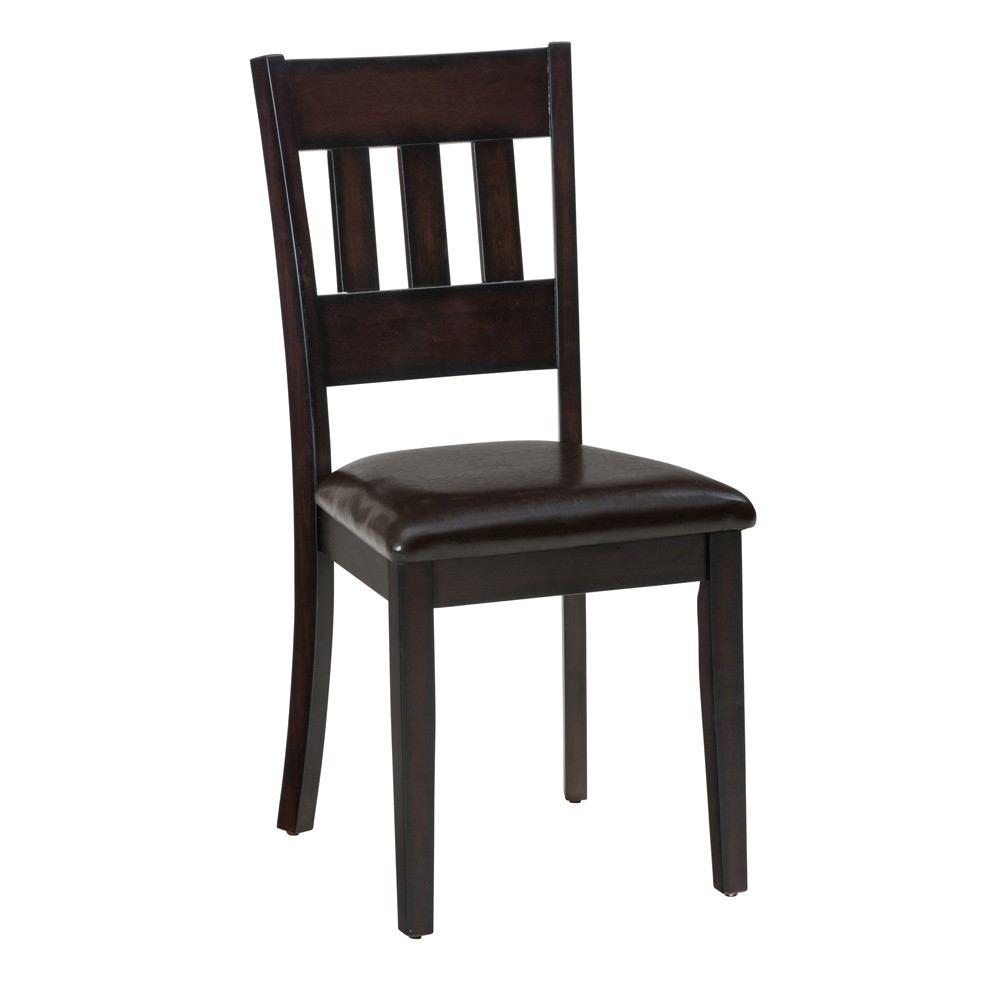 Jofran Dark Rustic Prairie 5-Pack Table and 4 Chairs
