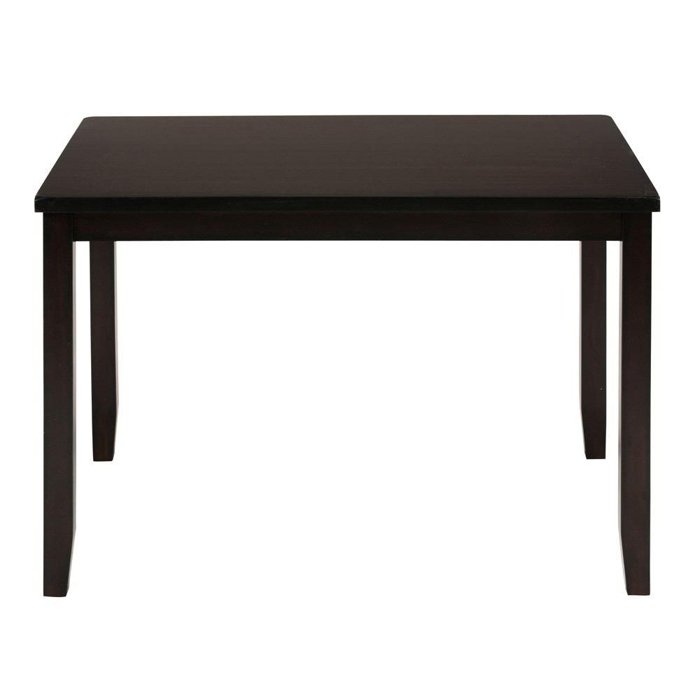 Jofran Dark Rustic Prairie 5-Pack Table and 4 Chairs