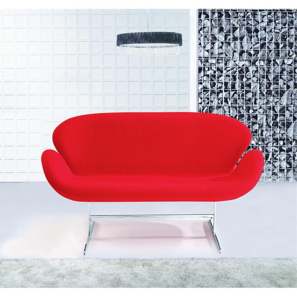 Fine Mod Imports Swan Sofa Fabric