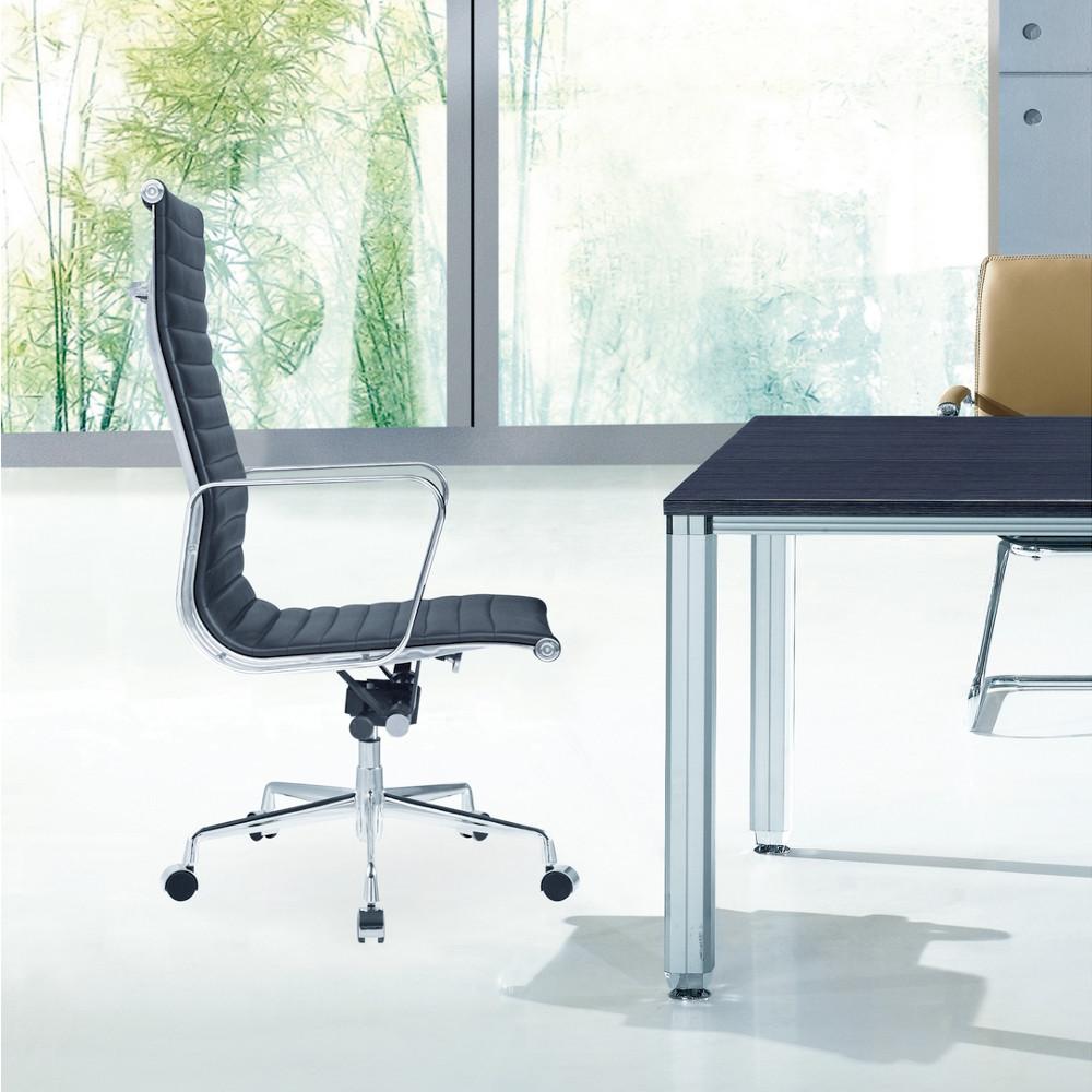 Fine Mod Imports Togo High Back Leather Office Chair