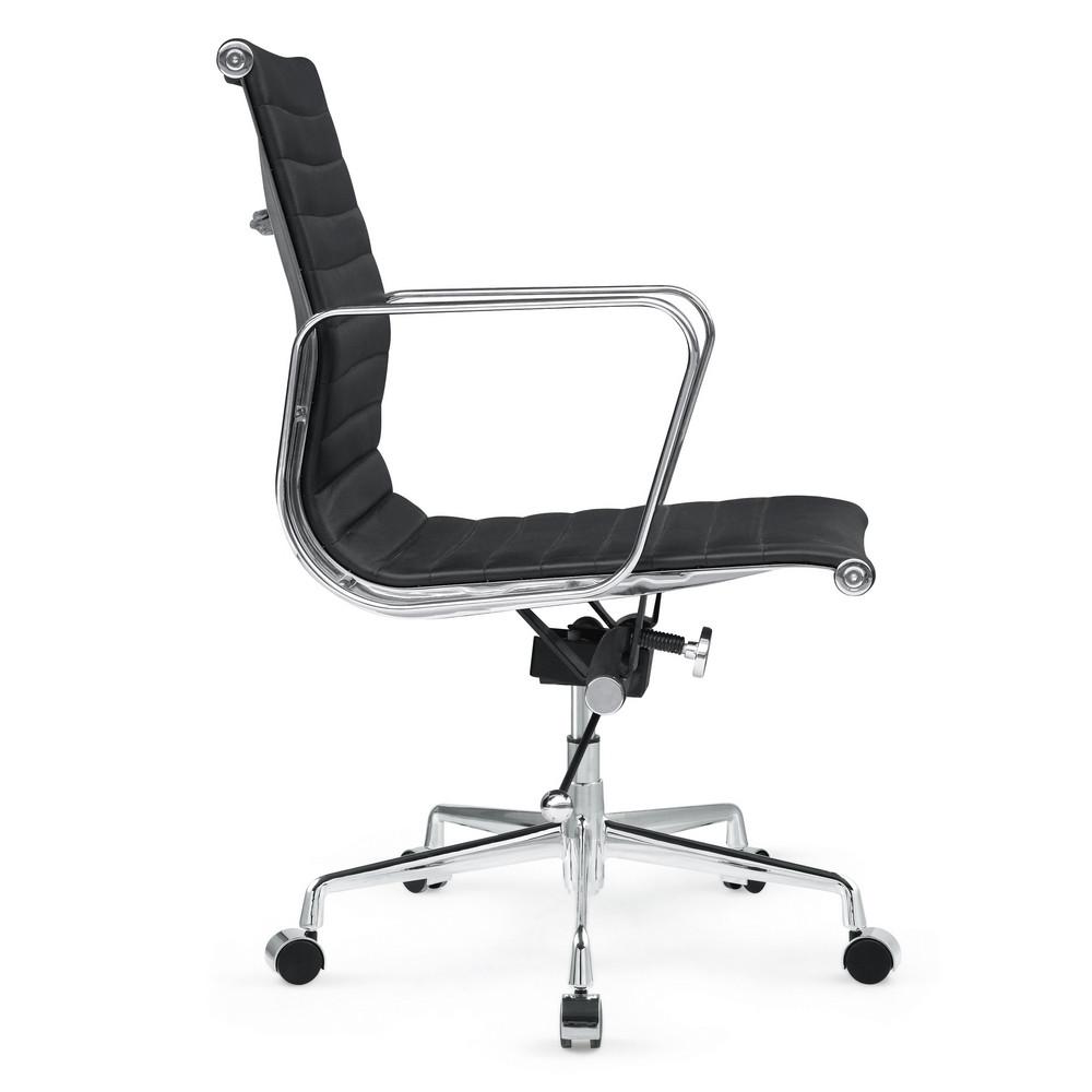 Fine Mod Imports Togo Mid Back Leather Office Chair