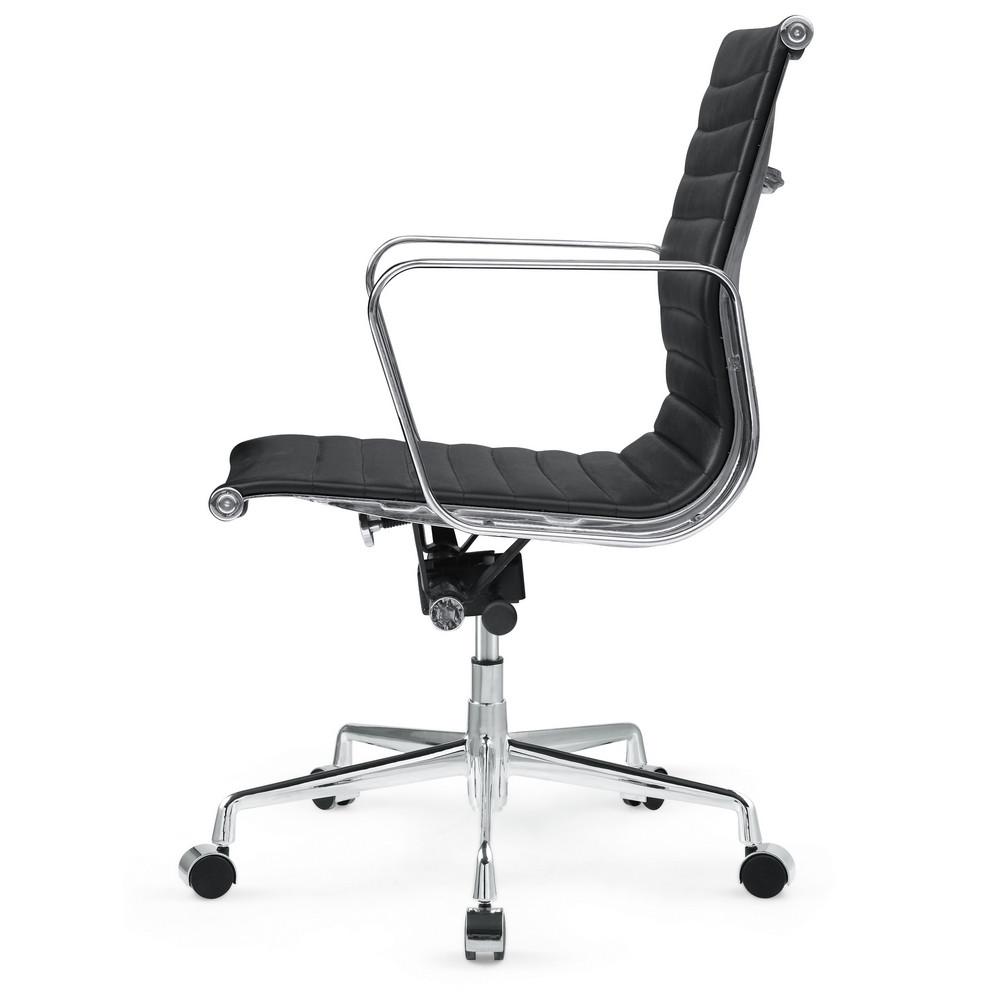 Fine Mod Imports Togo Mid Back Leather Office Chair