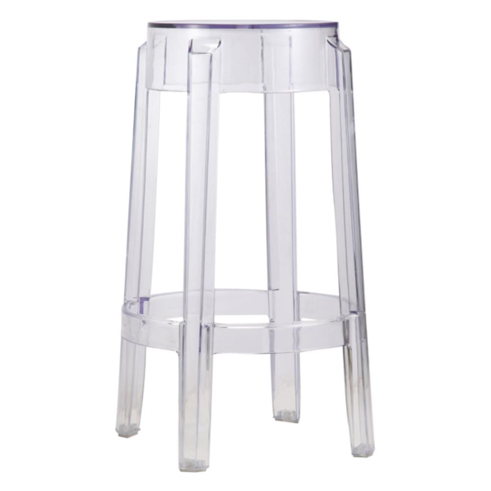 Fine Mod Imports Clear Counter Stool