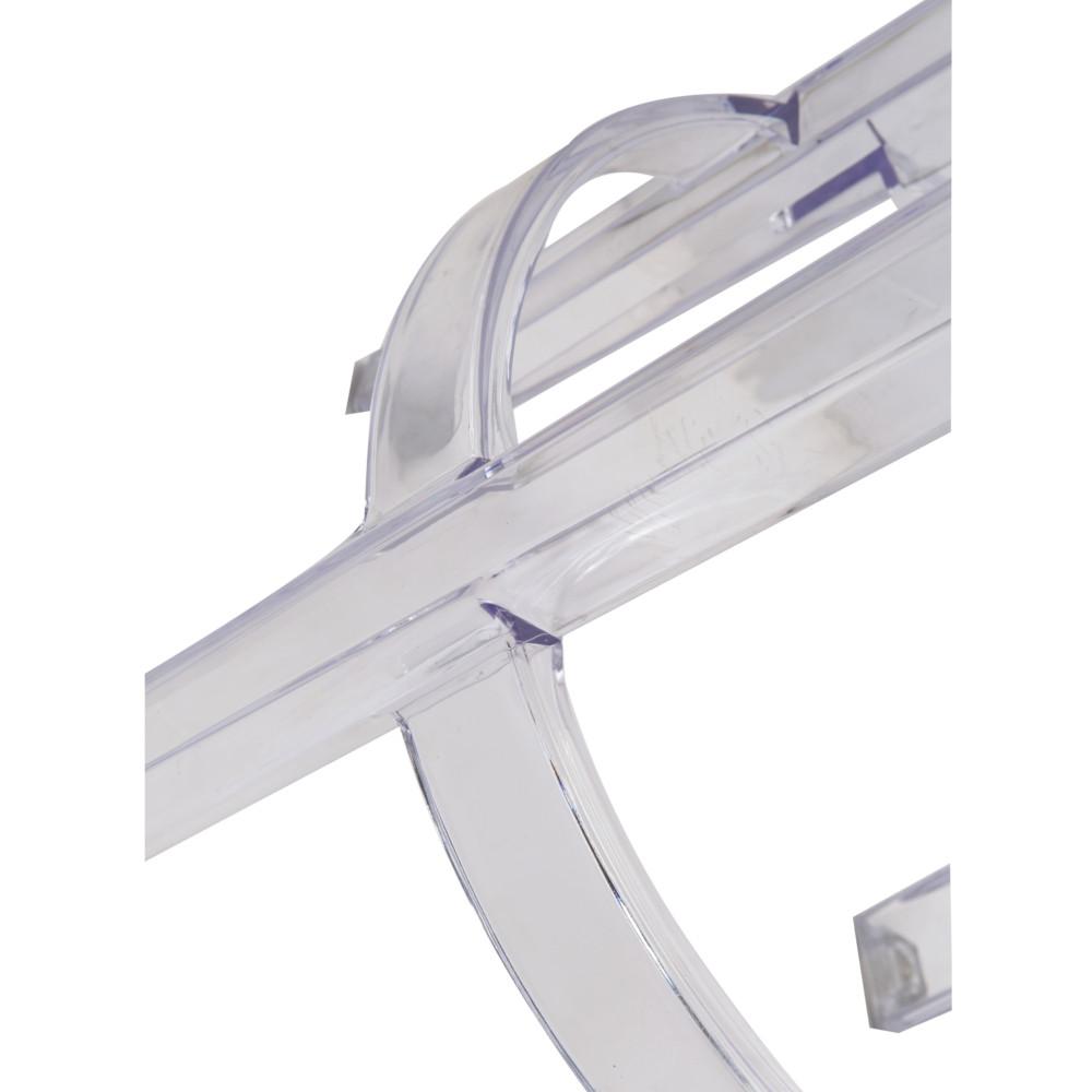 Fine Mod Imports Clear Counter Stool