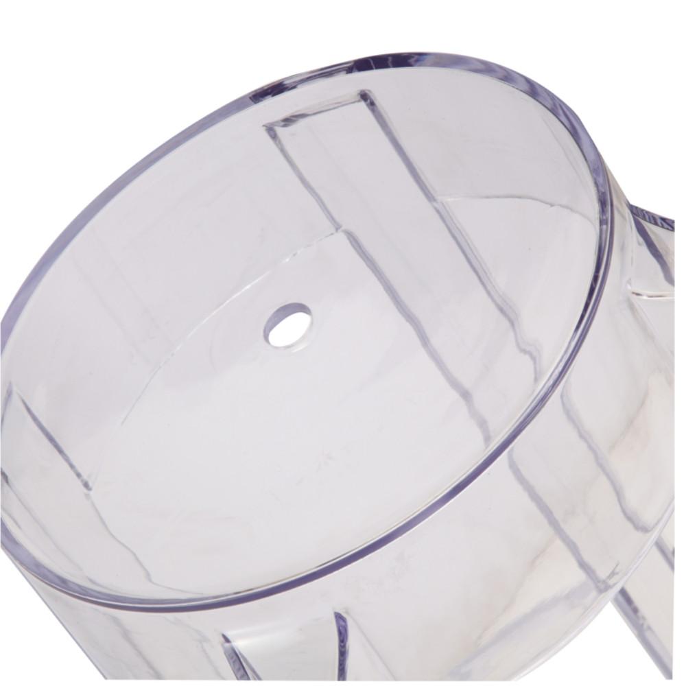 Fine Mod Imports Clear Counter Stool