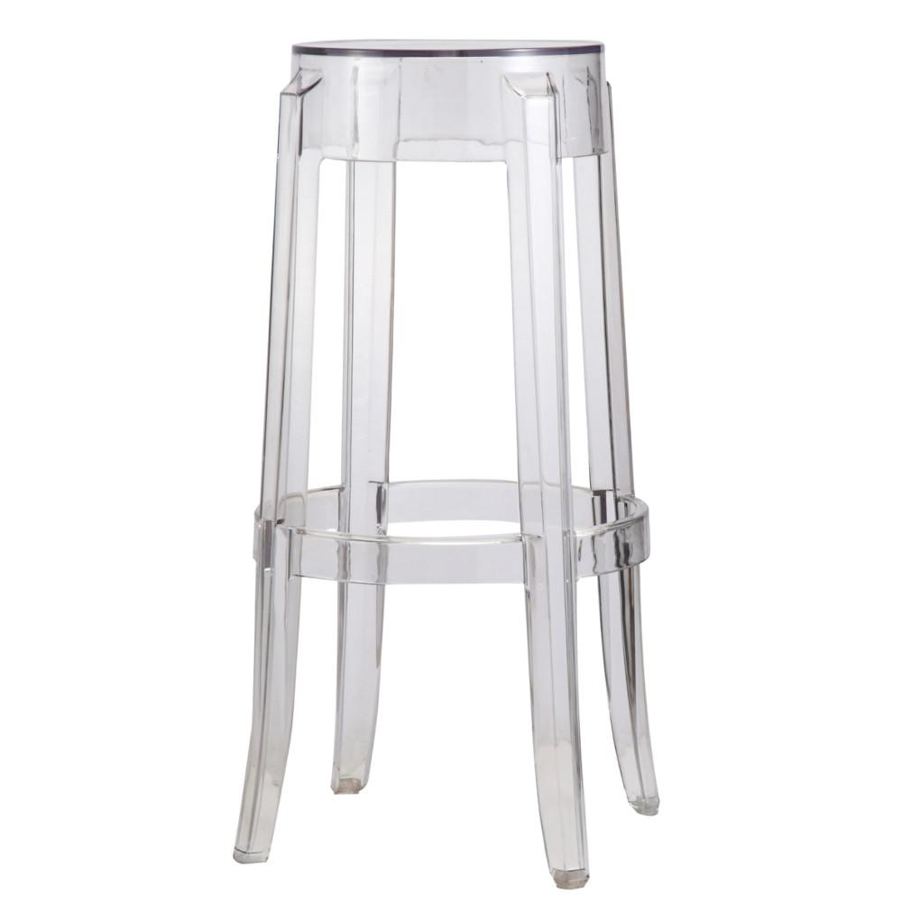 Fine Mod Imports Clear Bar Stool
