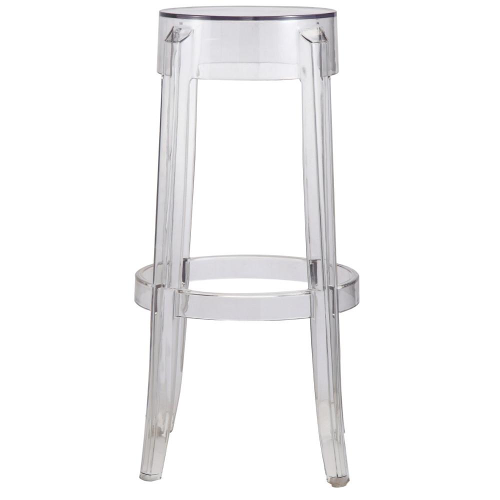 Fine Mod Imports Clear Bar Stool