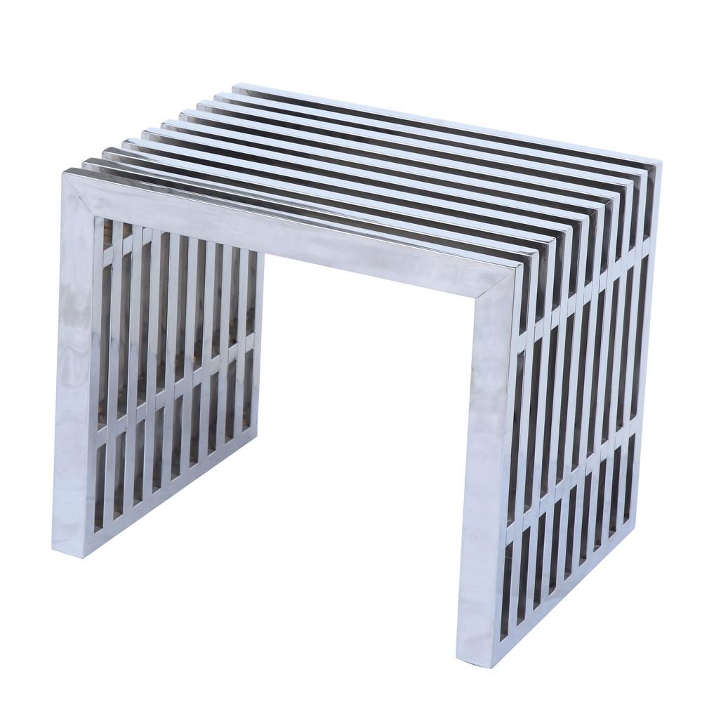 Fine Mod Imports Zeta Stainless Steel Bench Short