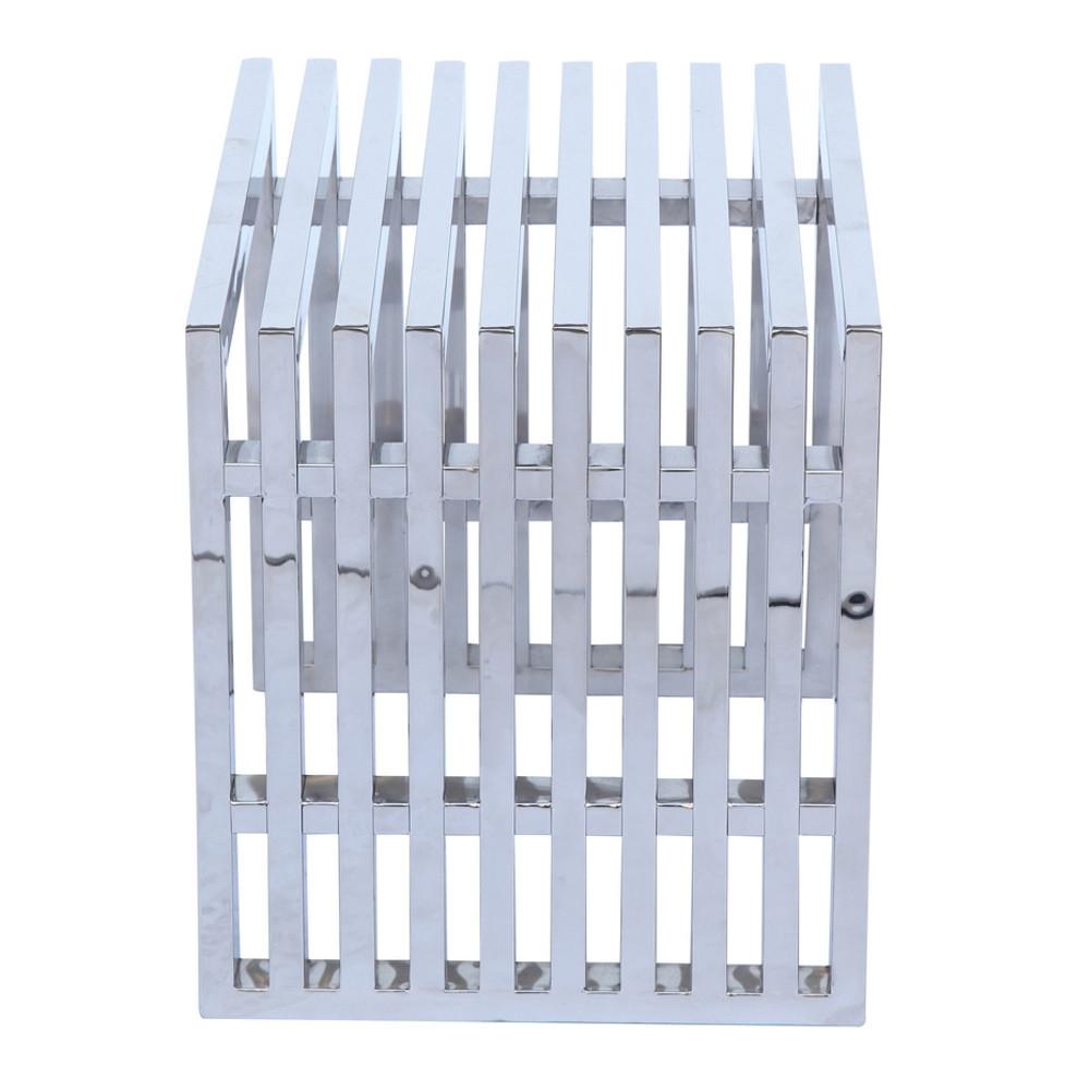 Fine Mod Imports Zeta Stainless Steel Bench Long