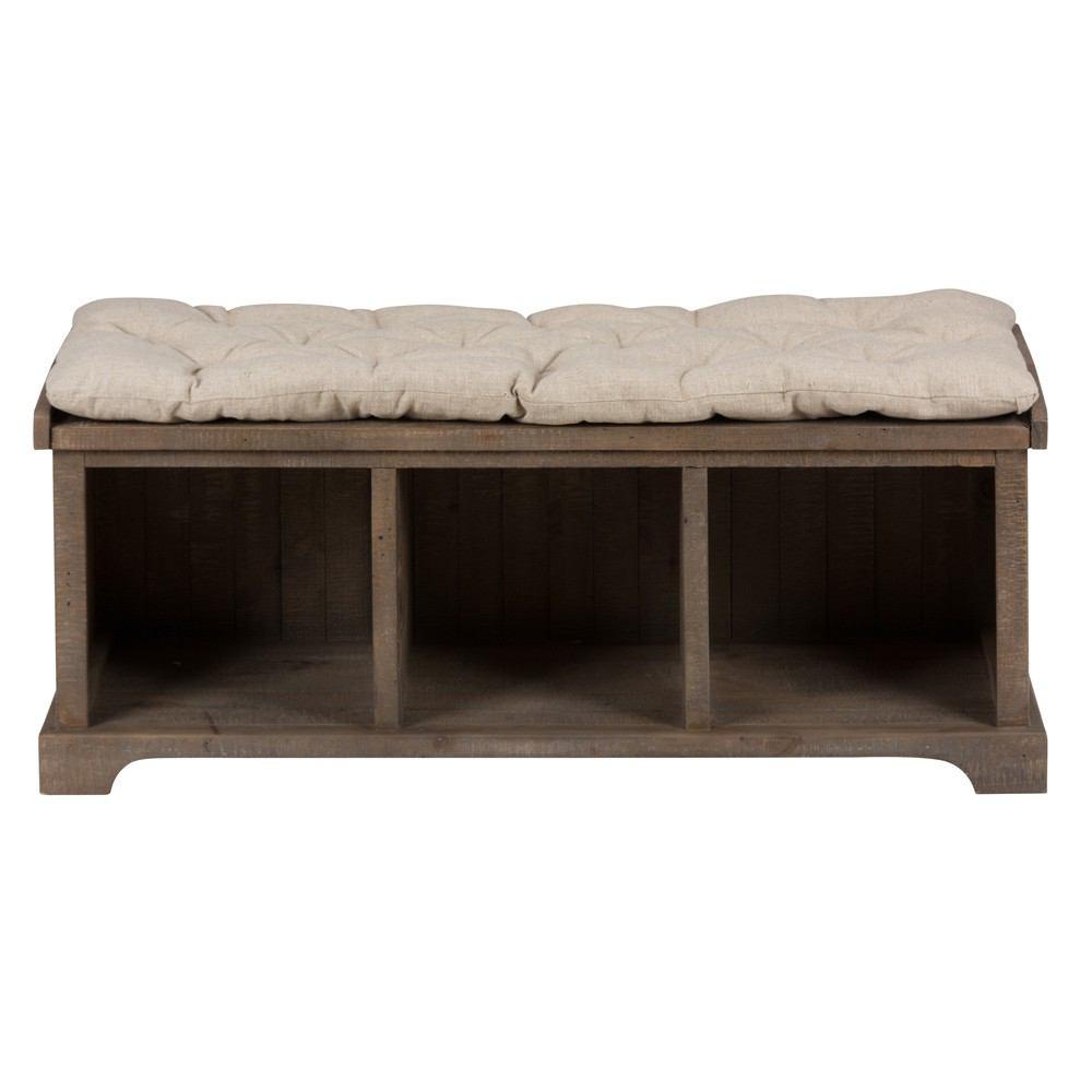 Jofran Slater Mill Pine Storage Bench