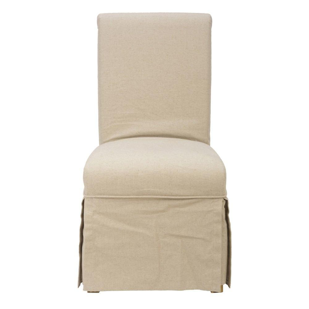 Jofran Slater Mill Slipcovered Parson Chair