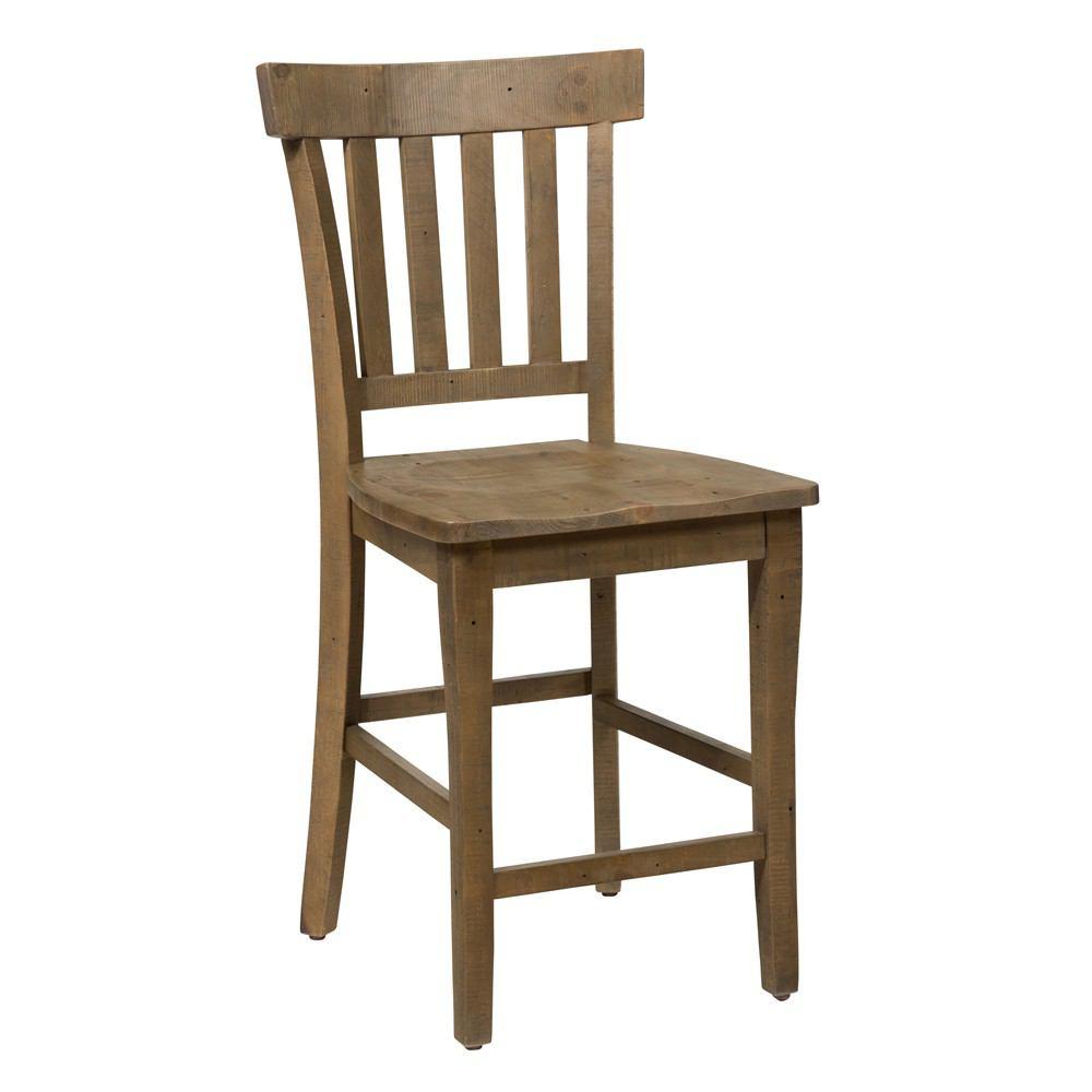 Jofran Slater Mill Slat Back Stool