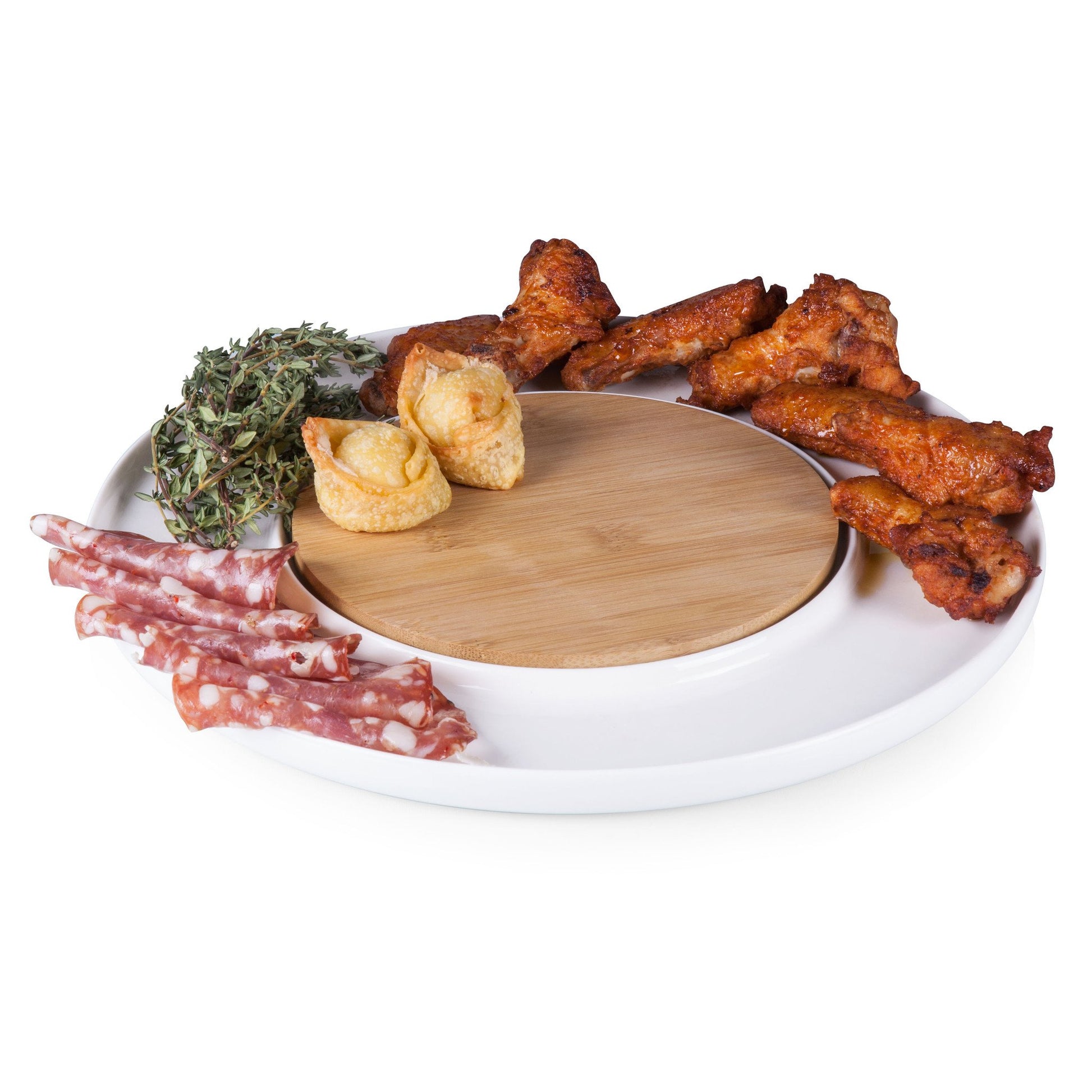 Picnic Time Island- Combination Cutting Board and Serving Tray Set NFL BLANK - Set of 2