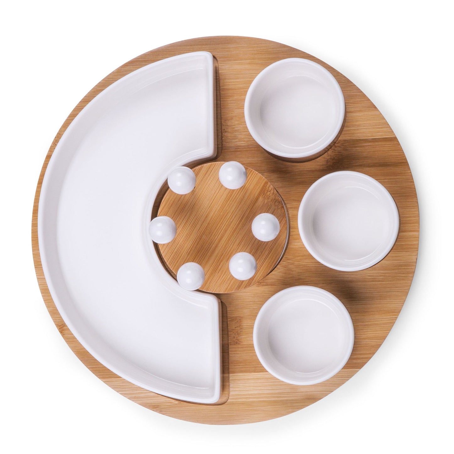 Picnic Time Symphony Appetizer Serving Set - Set of 2