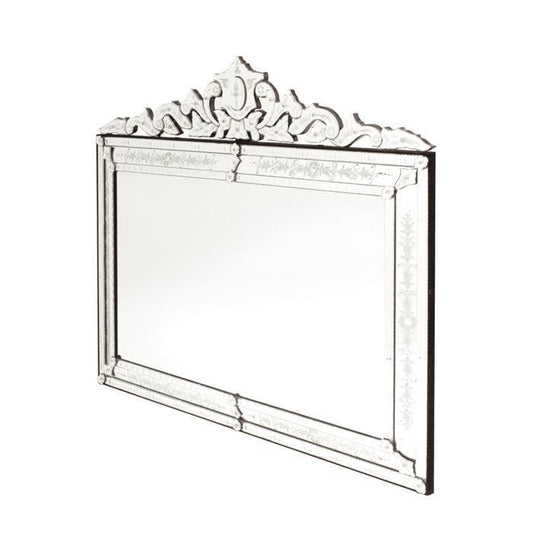 Extra Large Horizontal Venetian Mirror by GO Home