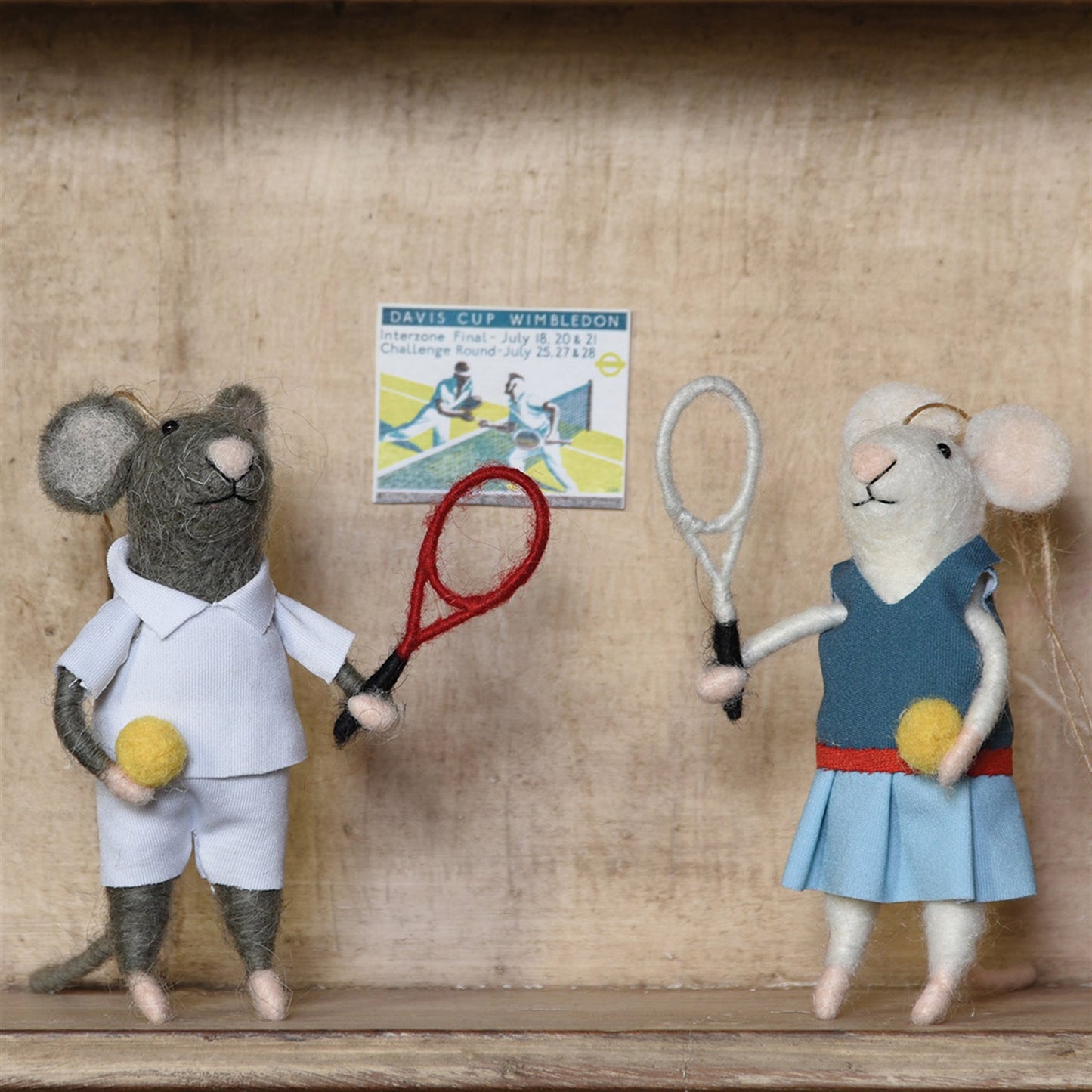 HomArt Equestrian Mouse - Set Of 6