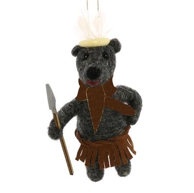 HomArt Tribal Bear - Set Of 6