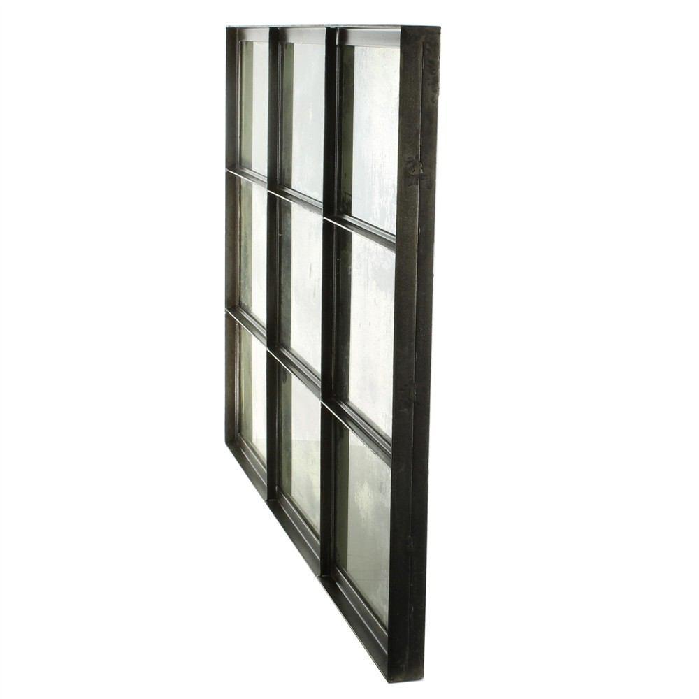 HomArt Carrefour Iron Mirror - Antique Nickel