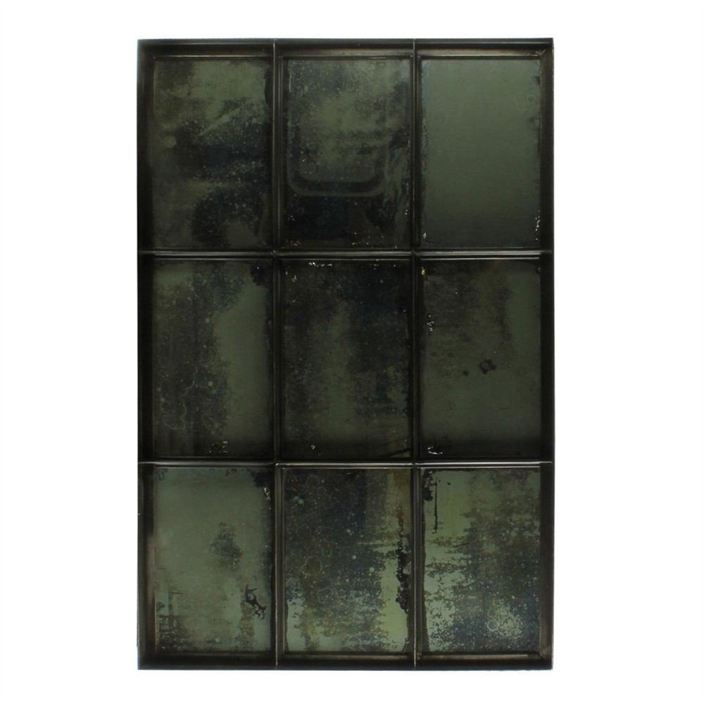 HomArt Carrefour Iron Mirror - Antique Nickel - Feature Image
