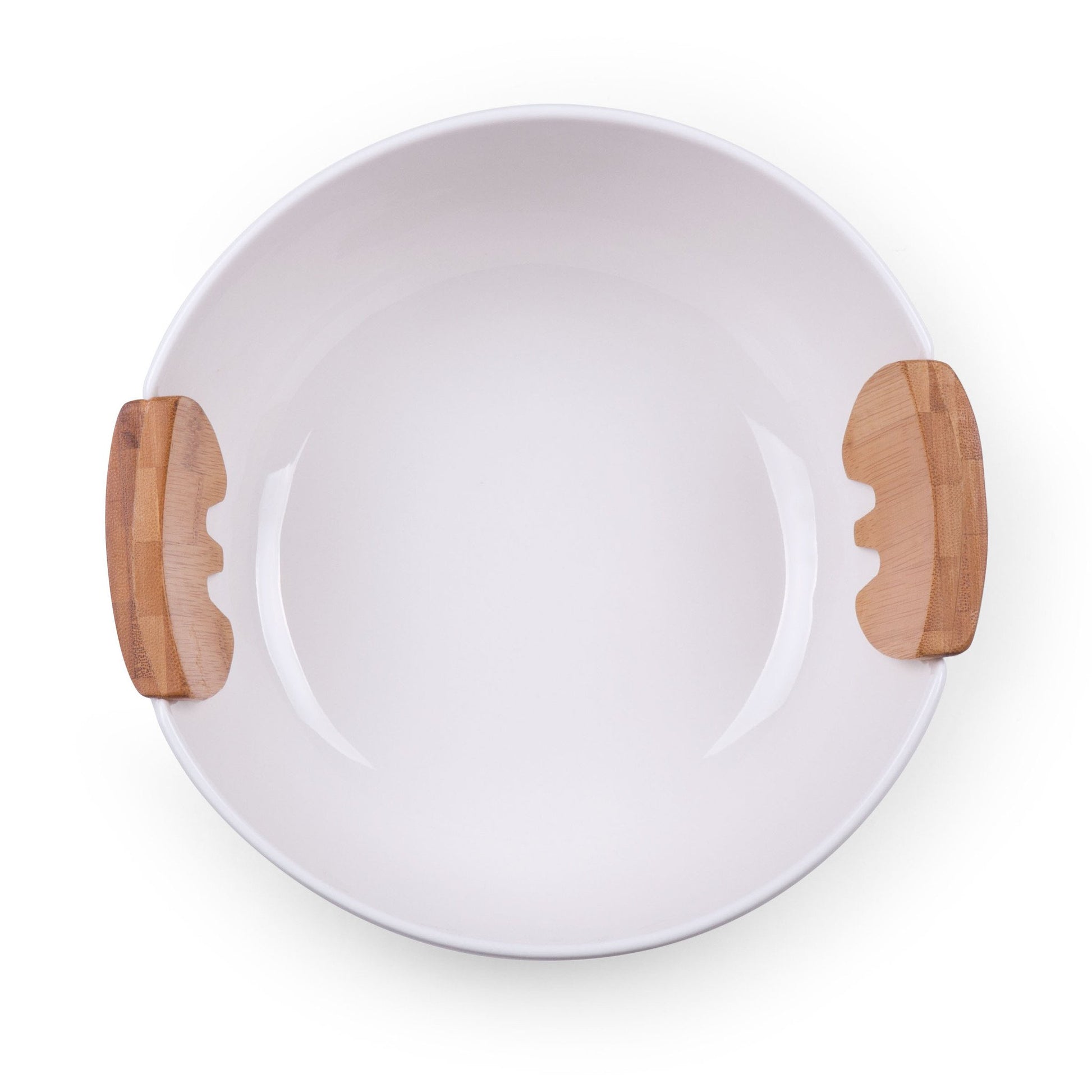 Picnic Time Romano Salad Bowl and Servers Set - Set of 2
