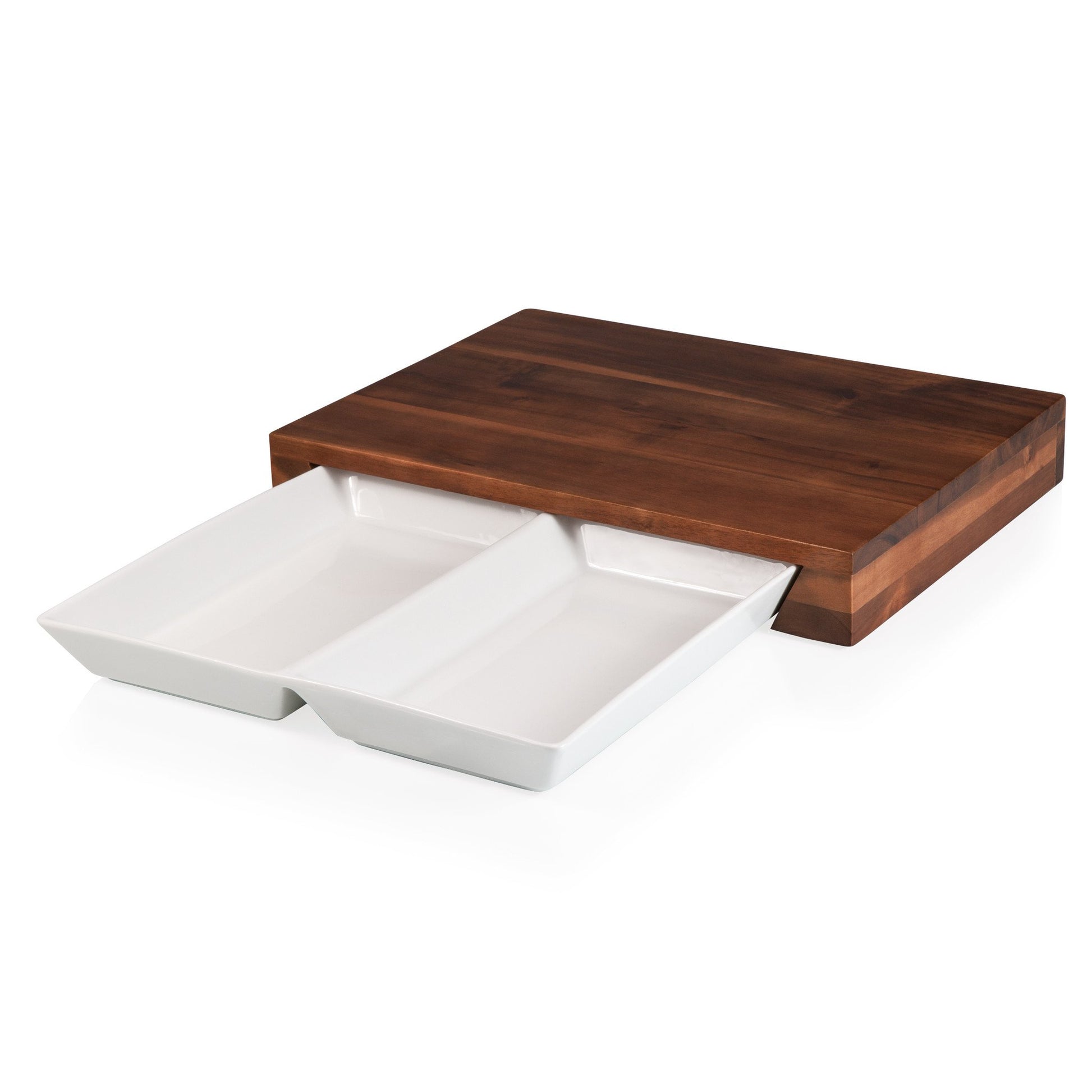 Picnic Time Compagno Cutting Board and Serving Dish Set - Set of 2